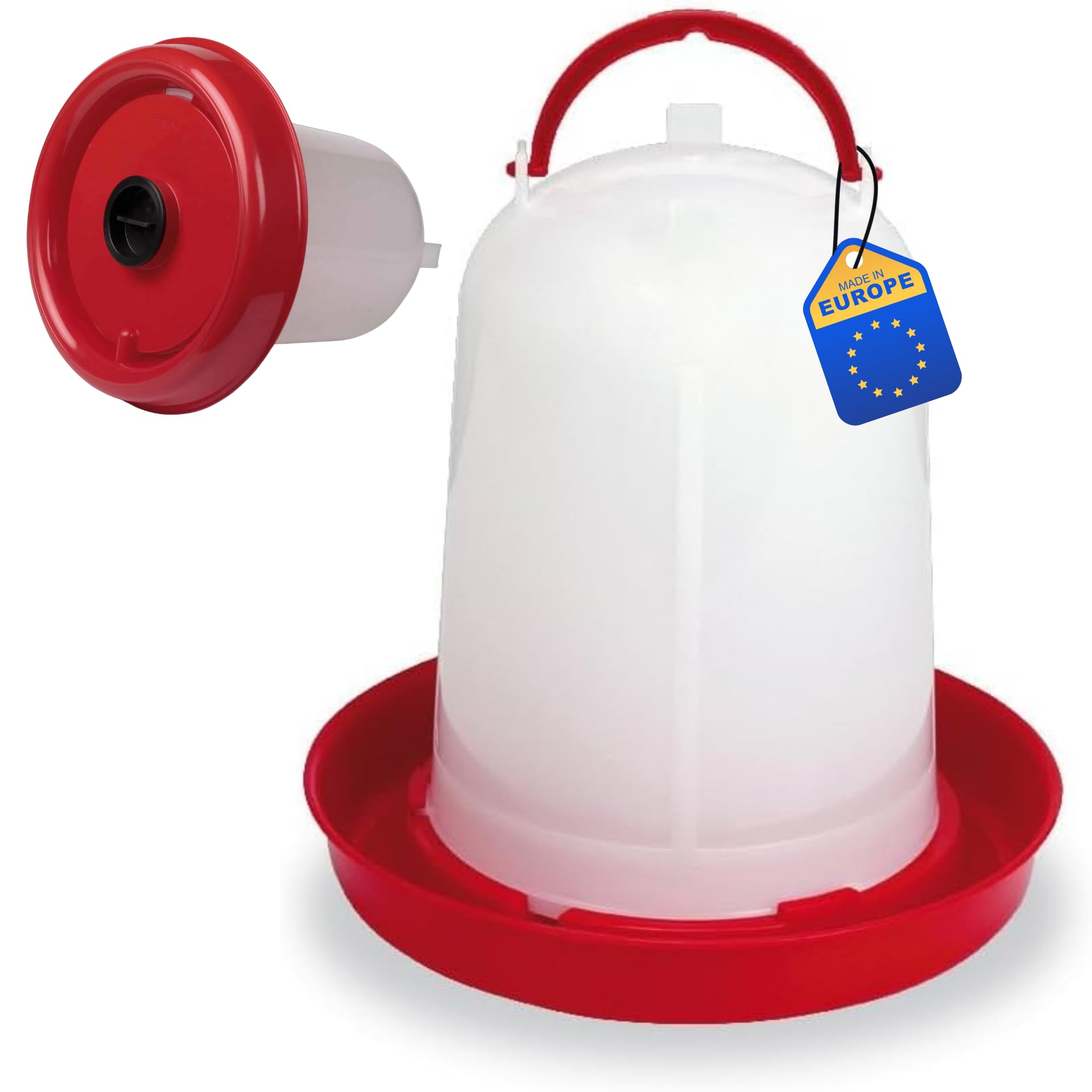 Supa Bevitore Di Acqua Per Pollame Deluxe, Resistente, 12 Litri