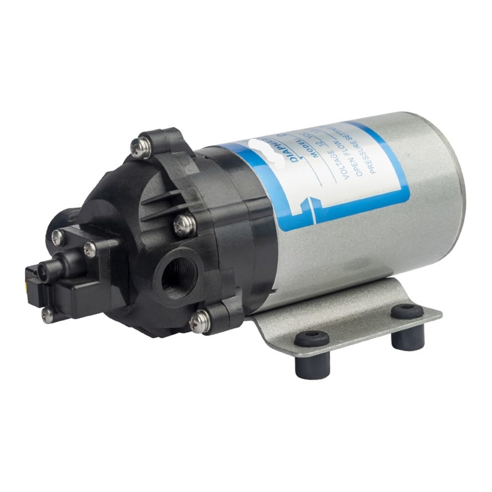 Diaphragm Pump, Diaphragm Pumps 12V 24V 60PSI High Pressure Pump Mini Spray Self-Priming(12v)