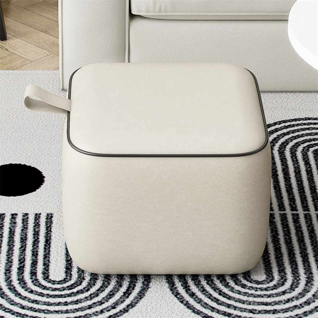 Petit tabouret de salon au design épuré pour entrée moderne