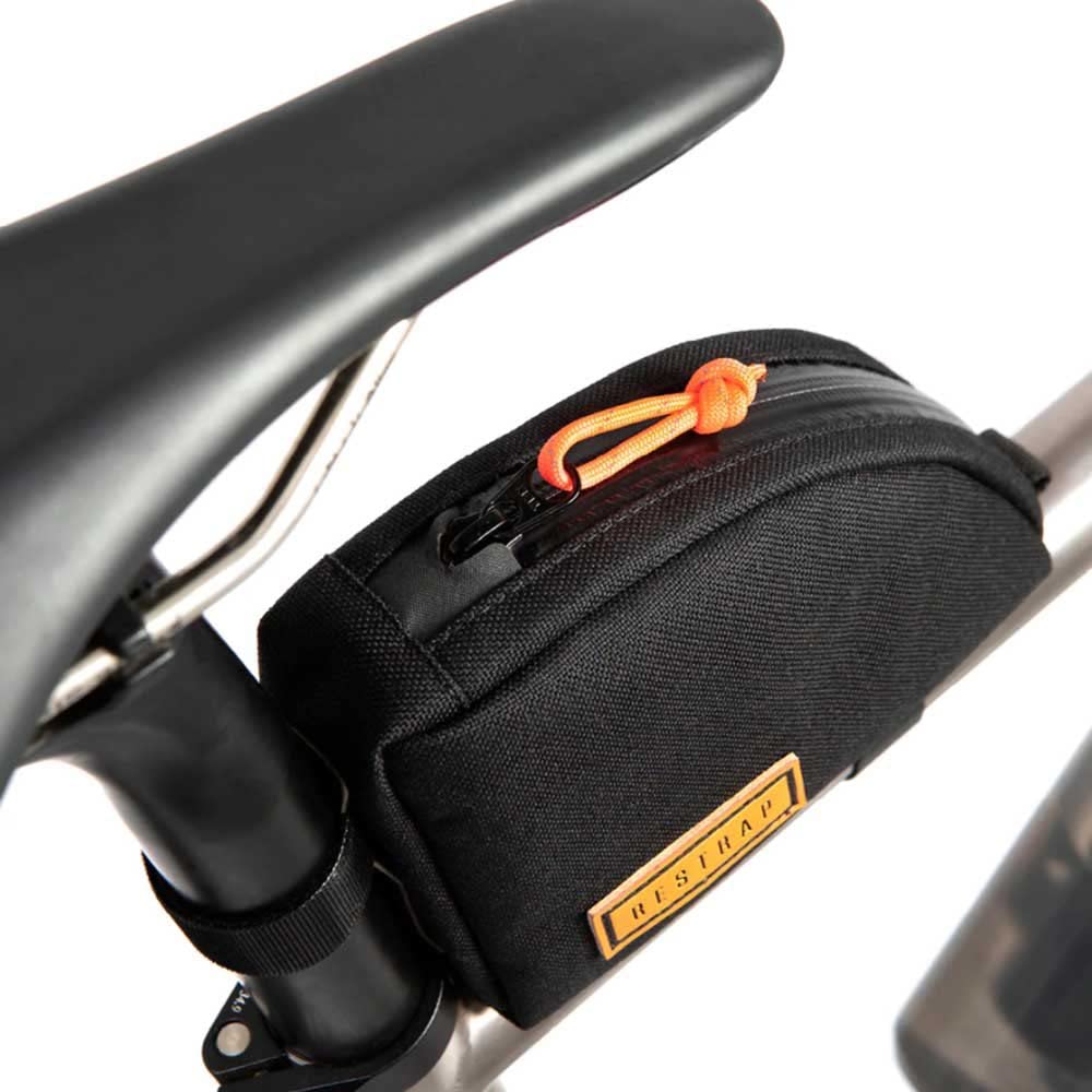 Restrap Rear Top - Bolsa de Tubo Superior para Adulto, Unisex, Color Negro