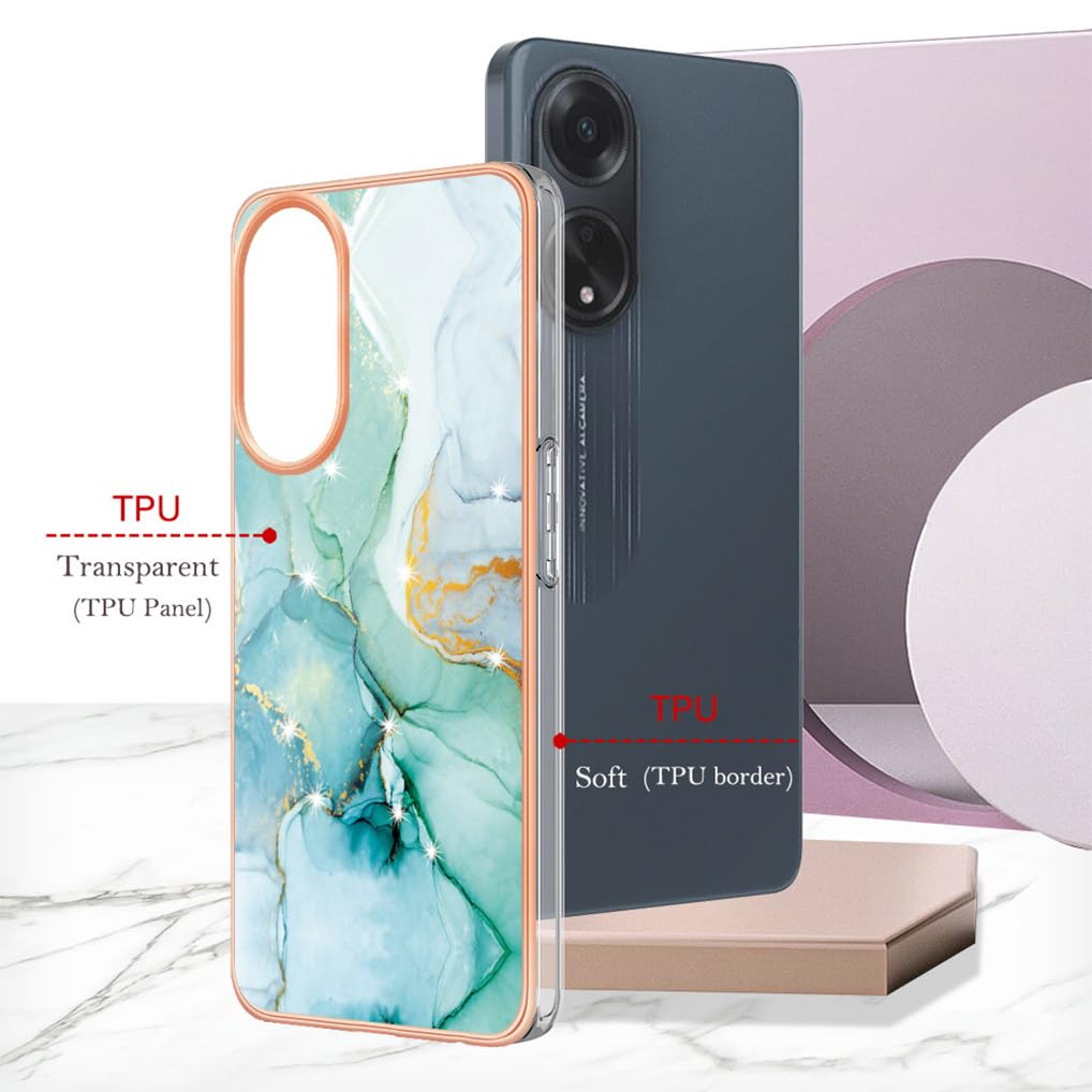 Rojeuinn Cover per Oppo A98 5G custodie,Premium Portafoglio