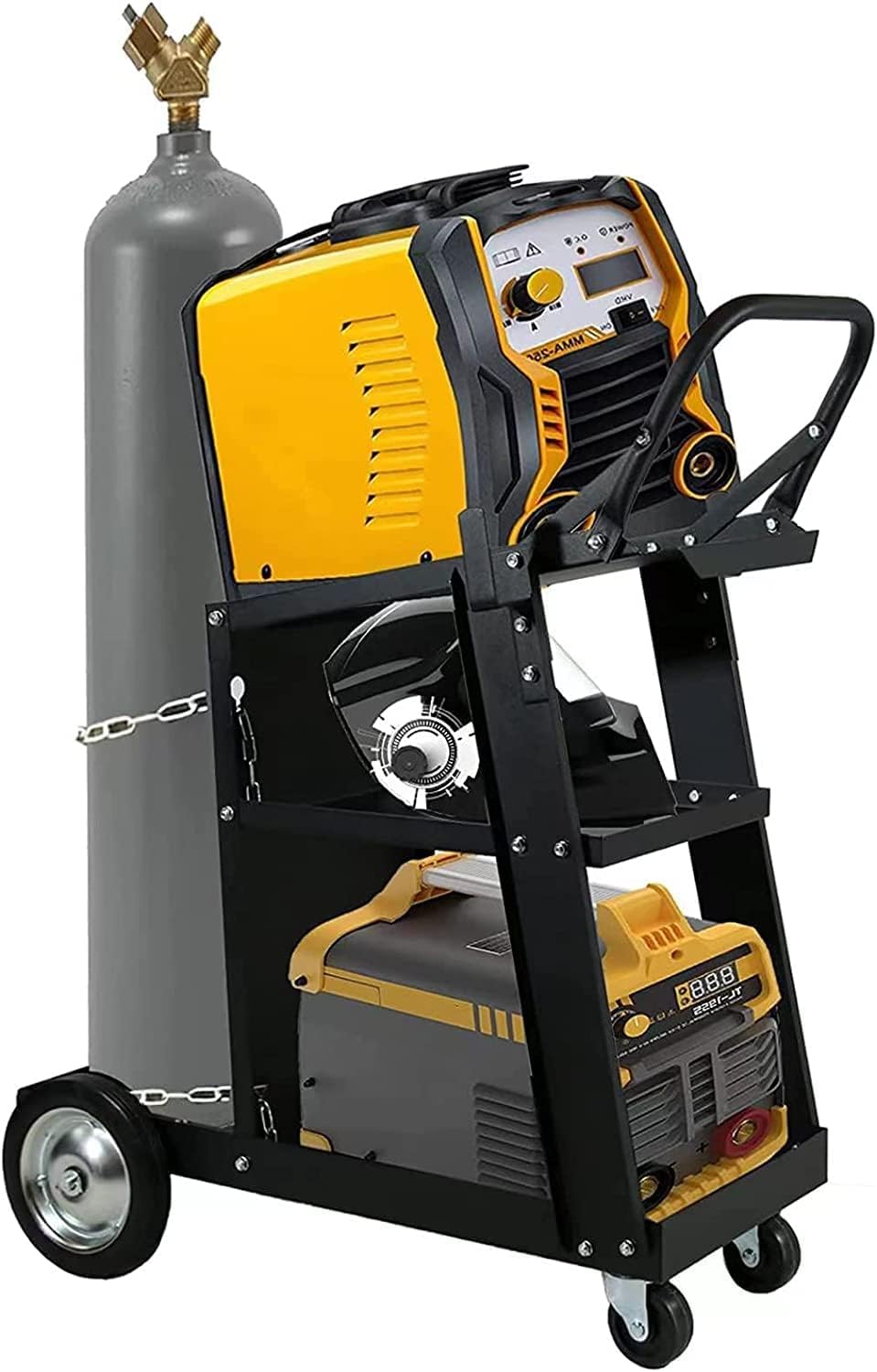 Mobile Welding Cart with Gas Cylinder