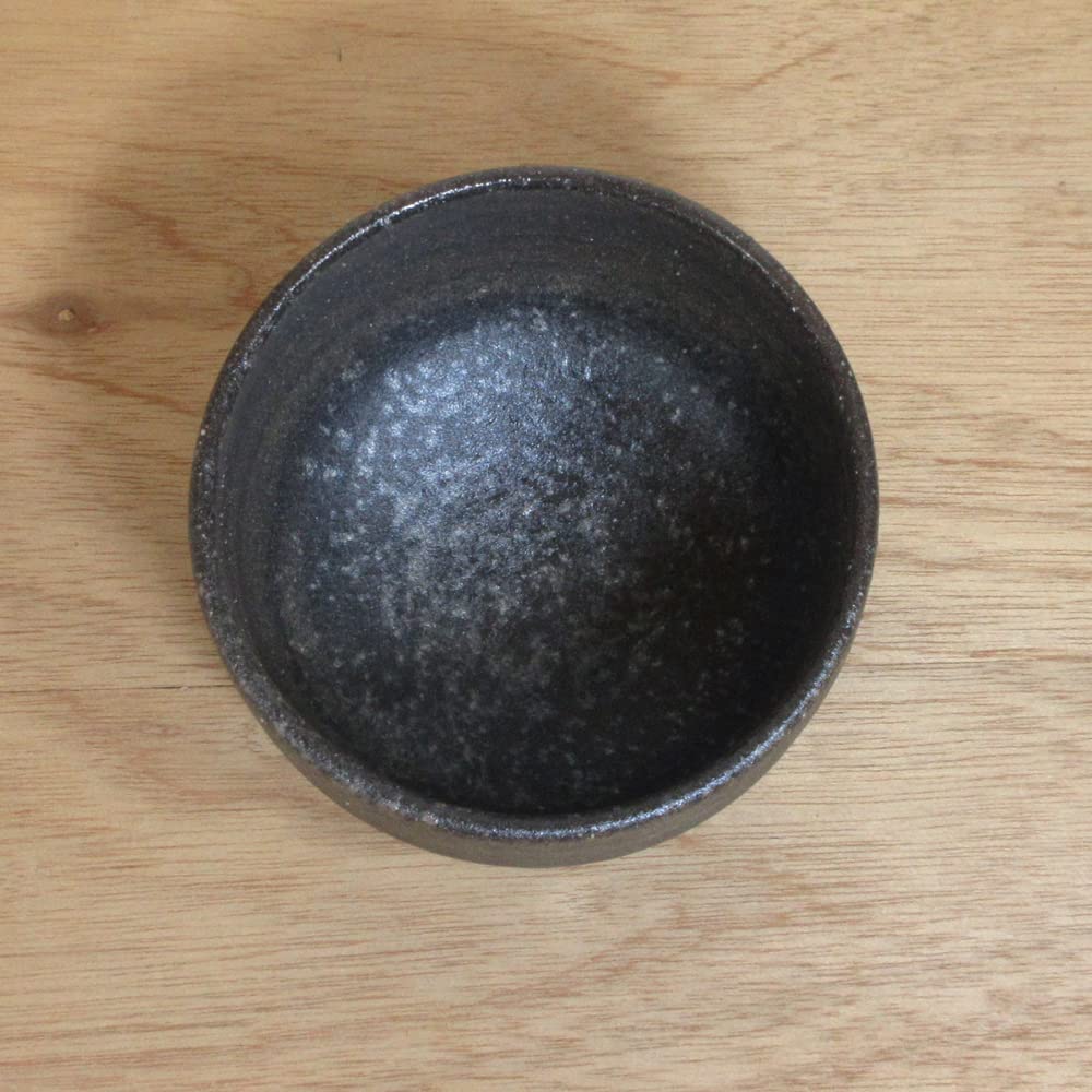 Amazon | 抹茶茶碗 黒窯変 信楽焼 22d43516-669 | 【美濃焼