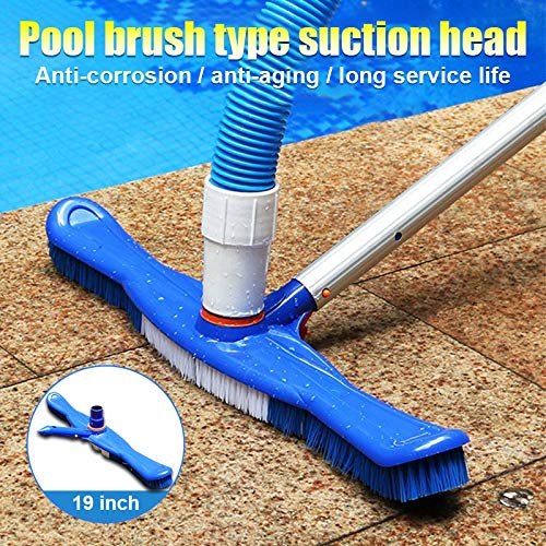 CNSELLER Escova de piscina, parede de piscina e escova de limpeza de azulejo, escova de limpeza de p