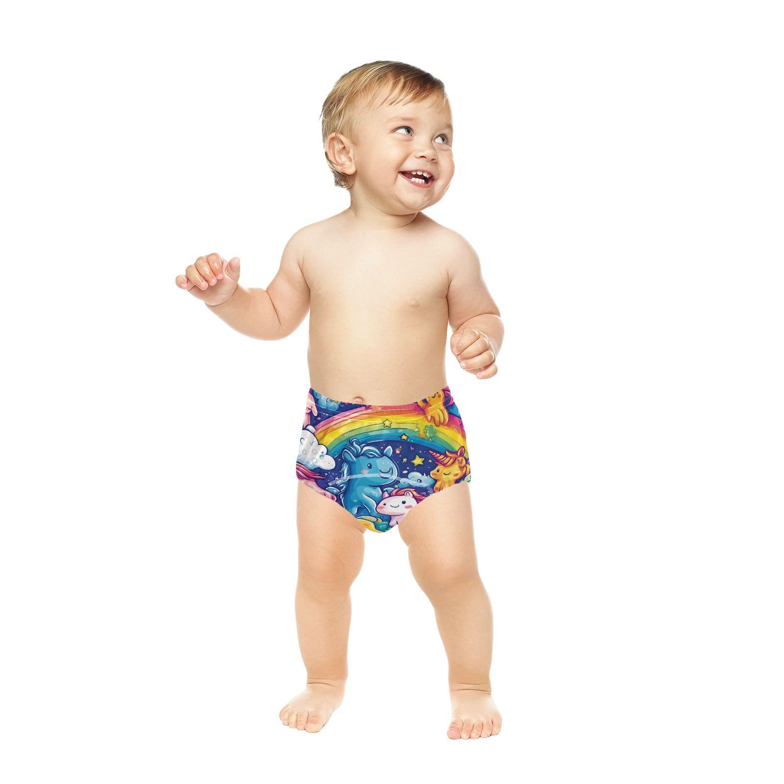Coikll Cute Animals (2) Toddler Training Underwear Waterproof Baby Pee Pants -4T