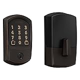 SCHLAGE BE489WB GRW 716 Encode WiFi Deadbolt Smart Lock, Keyless Entry...