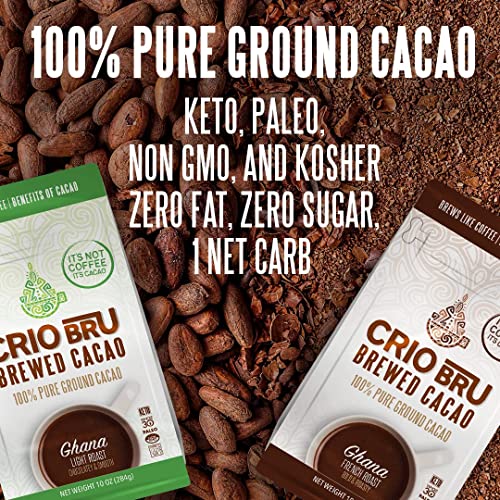 Image of Crio Bru Brewed Cacao Double Chocolate Light Roast (Pack of 3)