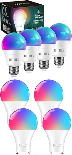 Miniatura 1 de OHLUX Paquete de bombillas inteligentes y bombillas inteligentes GU 24