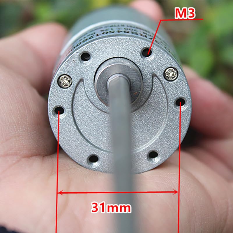 DC12V 200rpm 145mm Long Shaft DC Gear electronic starter 37mm Gear