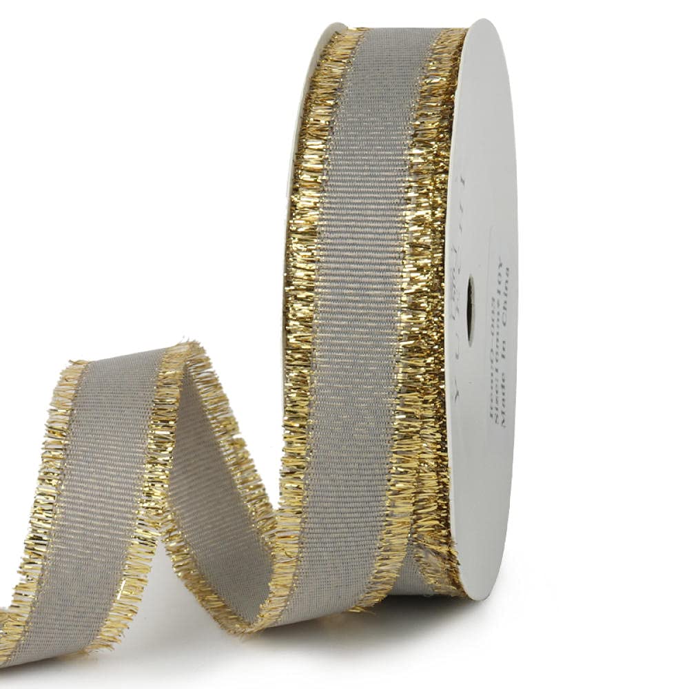 Ribbons For Gift Wrapping Ribbon For Fabric Satin Ribbons Kolor Pasek Prezent Prezent Opakowanie Wstążka Wstążka Tort Cake Ogrodzenie Wstążka Łuk Diy Materiał Złoty Stocznia Wstążka-Srebrnoszary
