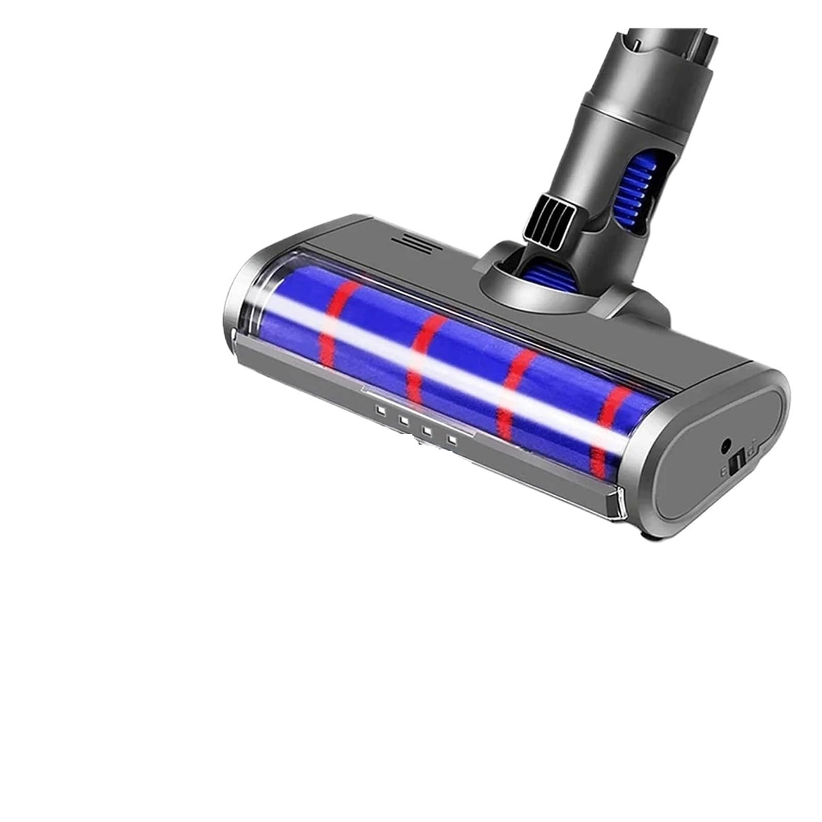 Elektryczna głowica szczotkowa do odkurzacza z miękkimi kółkami, Kompatybilny z Dyson V6 DC58 DC59 DC61 DC62