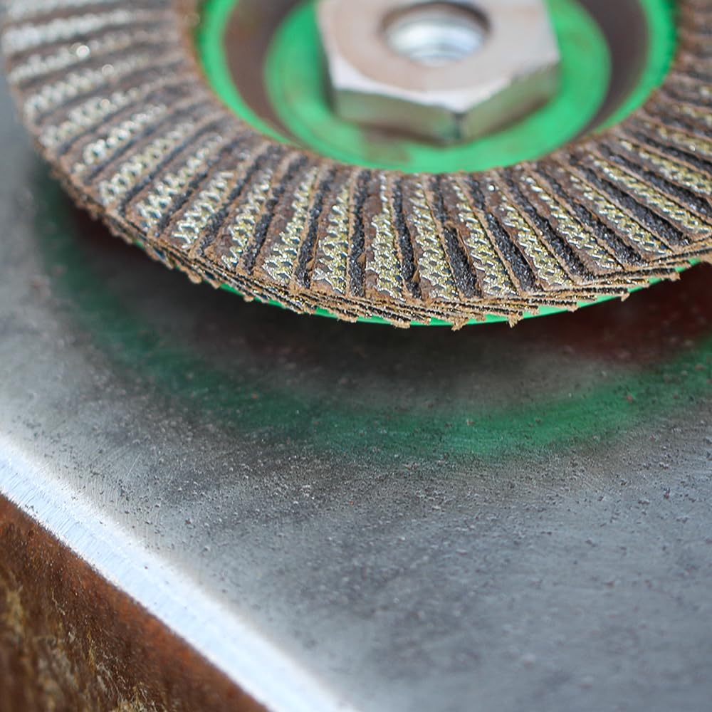 Disco abrasivo diamantato adatto per pietra, cemento, vetro e metallo, 115 x 22,23 mm disco diamantato (#120)