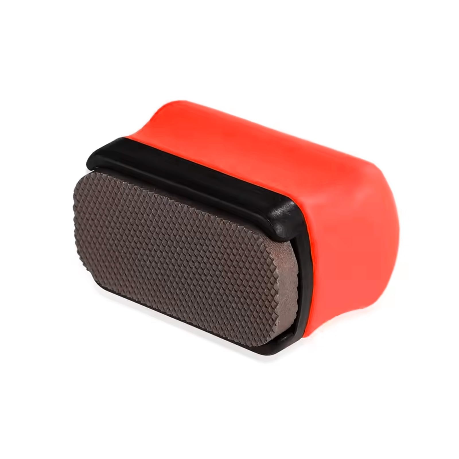Buxuaaaa Red Miniature Grinding Tool Square File Hardened Steel Ergonomic Grip Hand File For Filing Trimming Automotive Paintwork Portable Paint Denibbing Tool