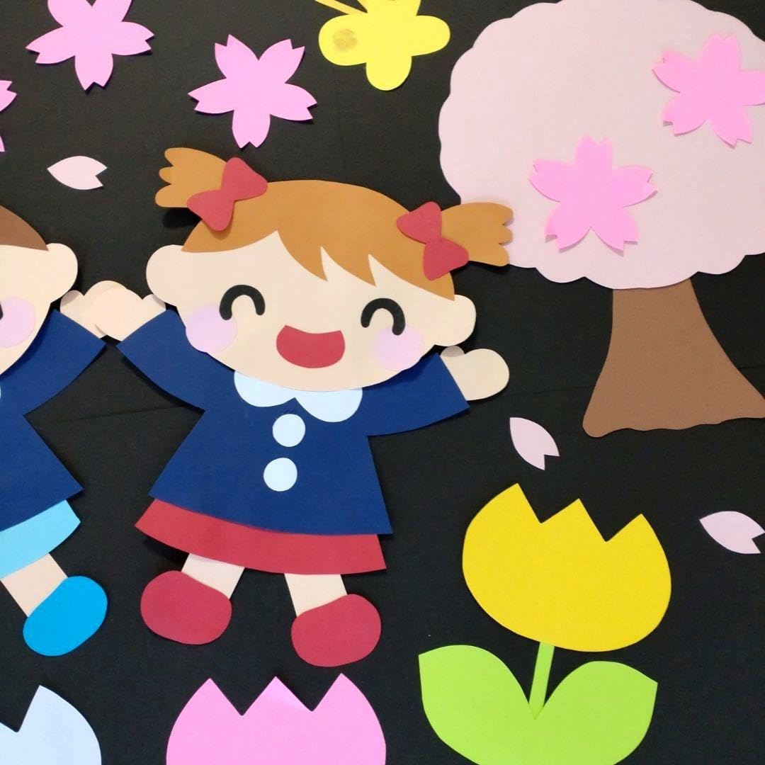 Amazon.co.jp: 壁面飾り 卒園 入園 おめでとう 男の子 女の子 3月 4月