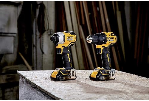 Miniatura 5 de DEWALT DCK278C2 Atomic - Kit de taladro de impacto compacto inalámbrico sin escobillas, iones de litio, 20 V max
