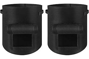 2 Pack 10 Gallon Grow Bags,Potato Bags for Growing Potatoes,Plant Grow Bags,Planting...