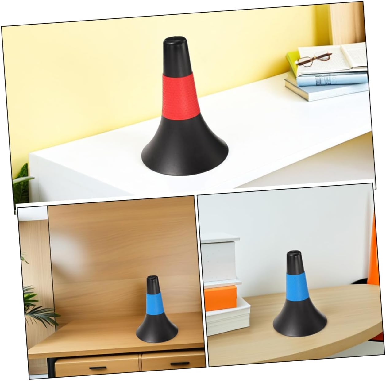8pcs Agility Speed Training Cones Stackable PE Material Soccer Basketball Football Practice Markers for Comprehensive Drill Sessions