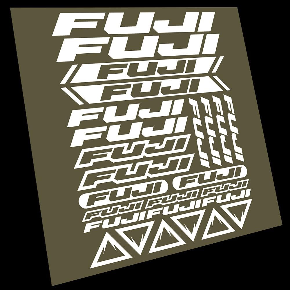 Kit For FUJI Reflective Vinyl Bicycle Bike Frame Decal Stickers