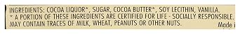 Chocolove Strong Dark Chocolate Mini, 1.3 oz