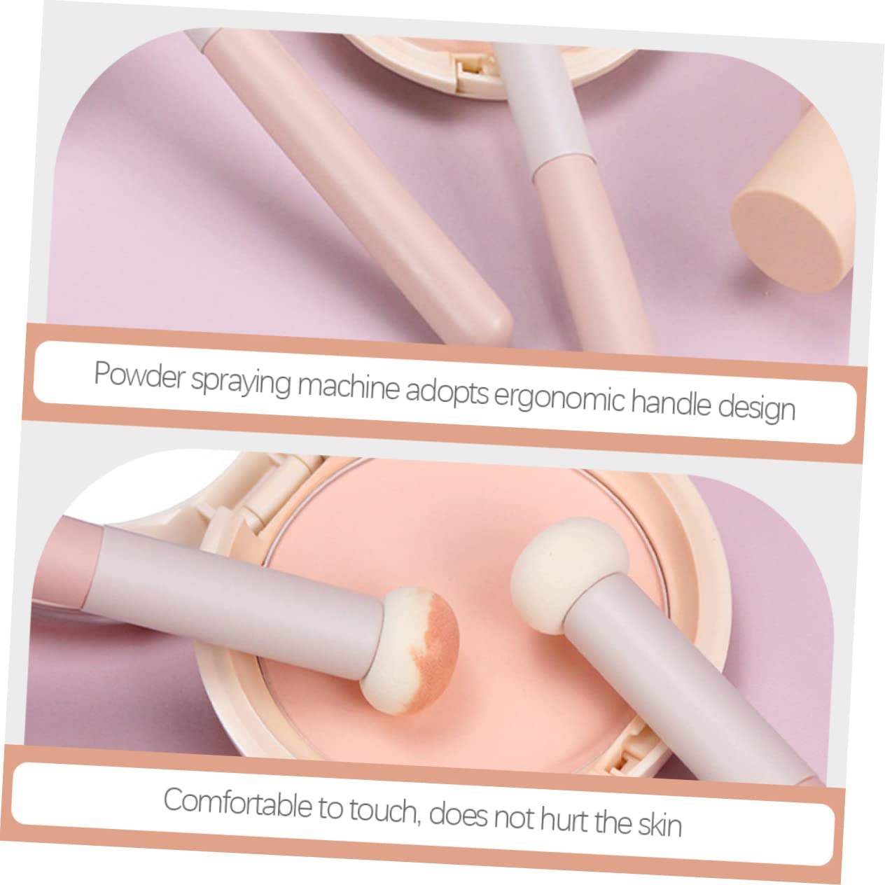 VALICLUD 4pcs Professional Concealer Brush Mushroom Makeup Brush for Makeup Sponges Women Versatile Tools
