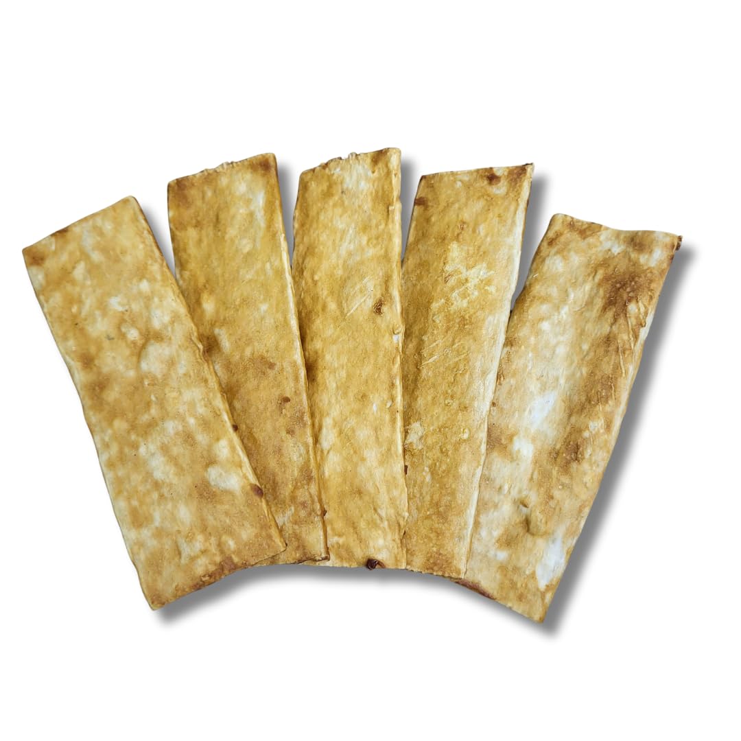 Pawsome Snax 5 x Chicken Collagen Strip Chews for Dogs - Natural Chew Range, 0.2 g (Pack of 5)