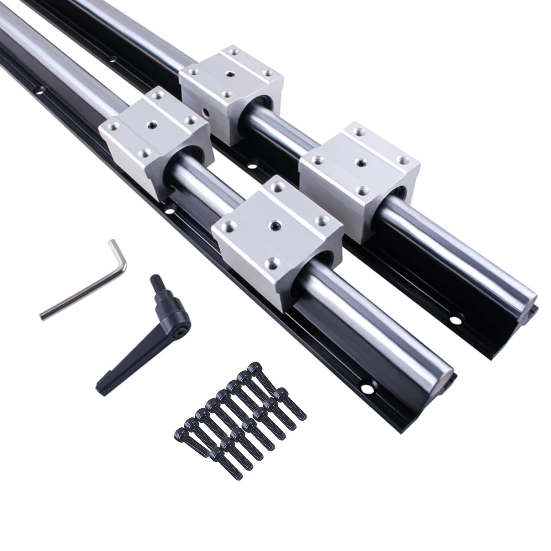 Amazon | GUWANJI リニアレール SBR16 1000mm リニアスライド