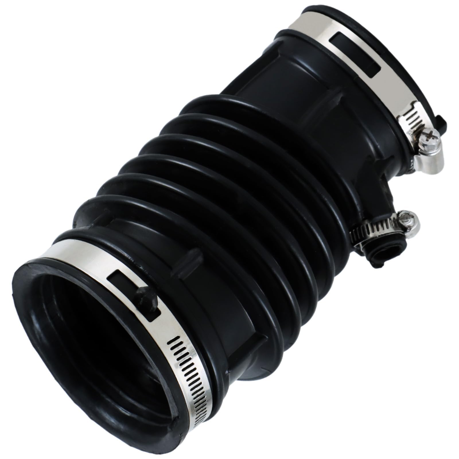 FUSCH Air Cleaner Intake Hose Tube, Intake Filter Boot, Air Flow Duct with 3 Stainless Steel Clamps Compatible with Honda CR-V 2.4L 2015-2016 Replace#: 17228-5LA-A00