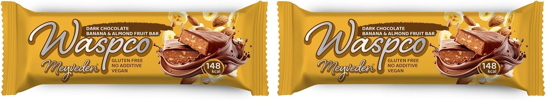Waspco Muzlu ve Bademli Meyve Bar 2li paket