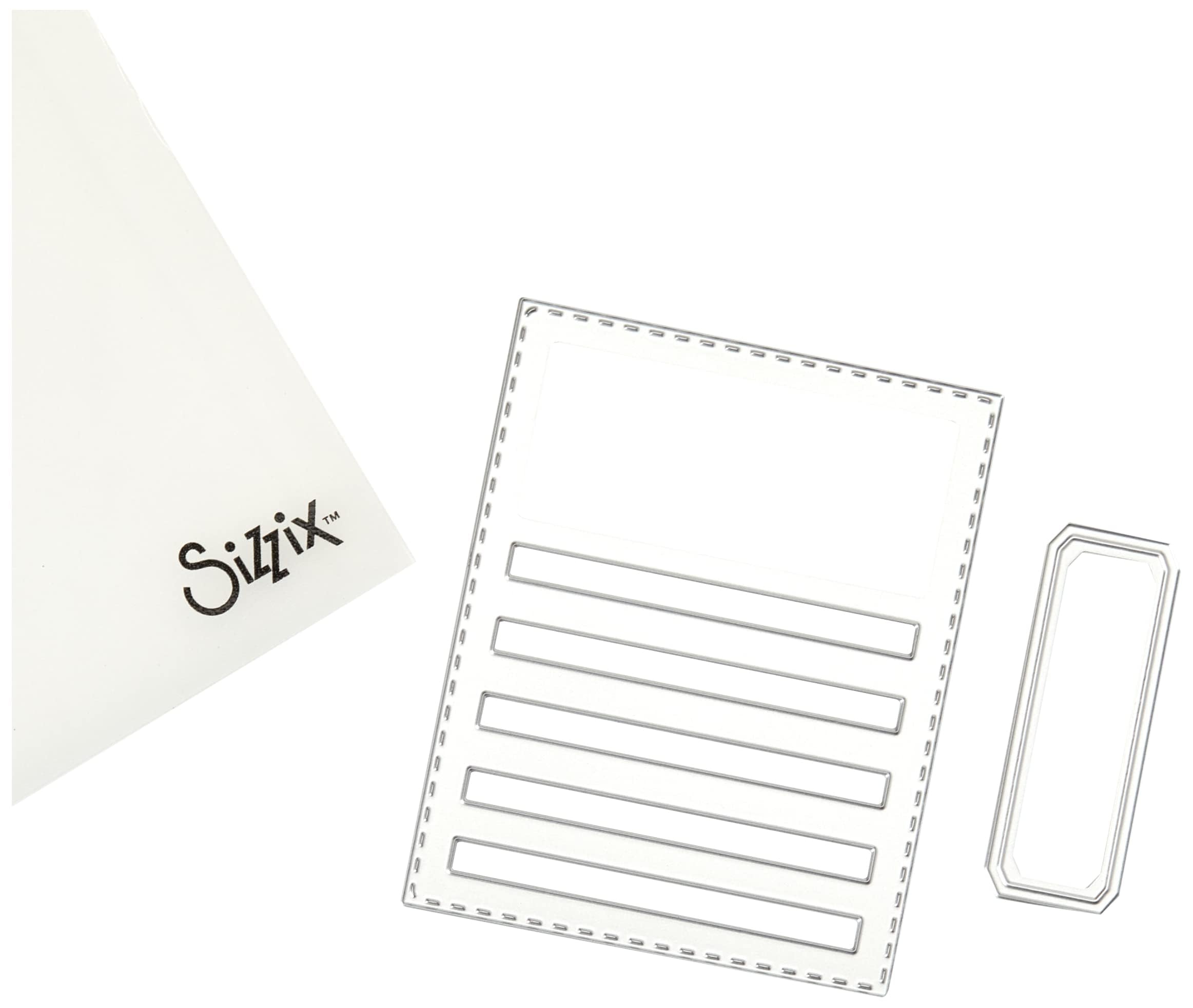 Sizzix Framelits Fustelle, Fessure Cucite