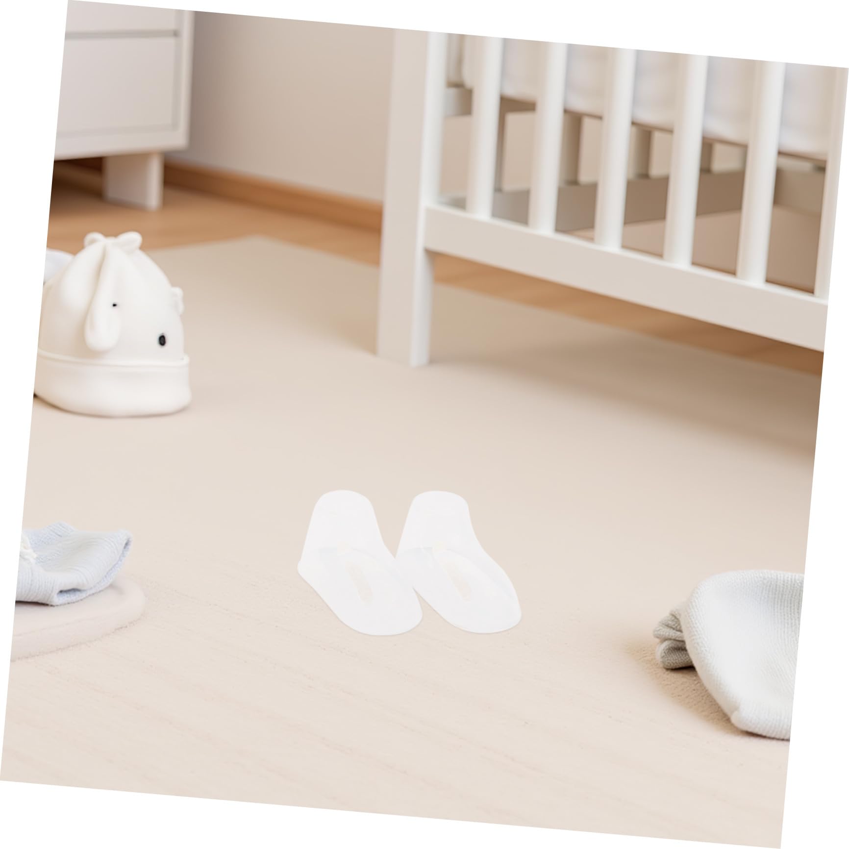 Transparenter Fuß Schuhspanner aus Robustem Pvc 10cm Schuhhalter für Kleinkinderschuhe und Socken Präsentationsständer für Babysocken und Schuhformpflege