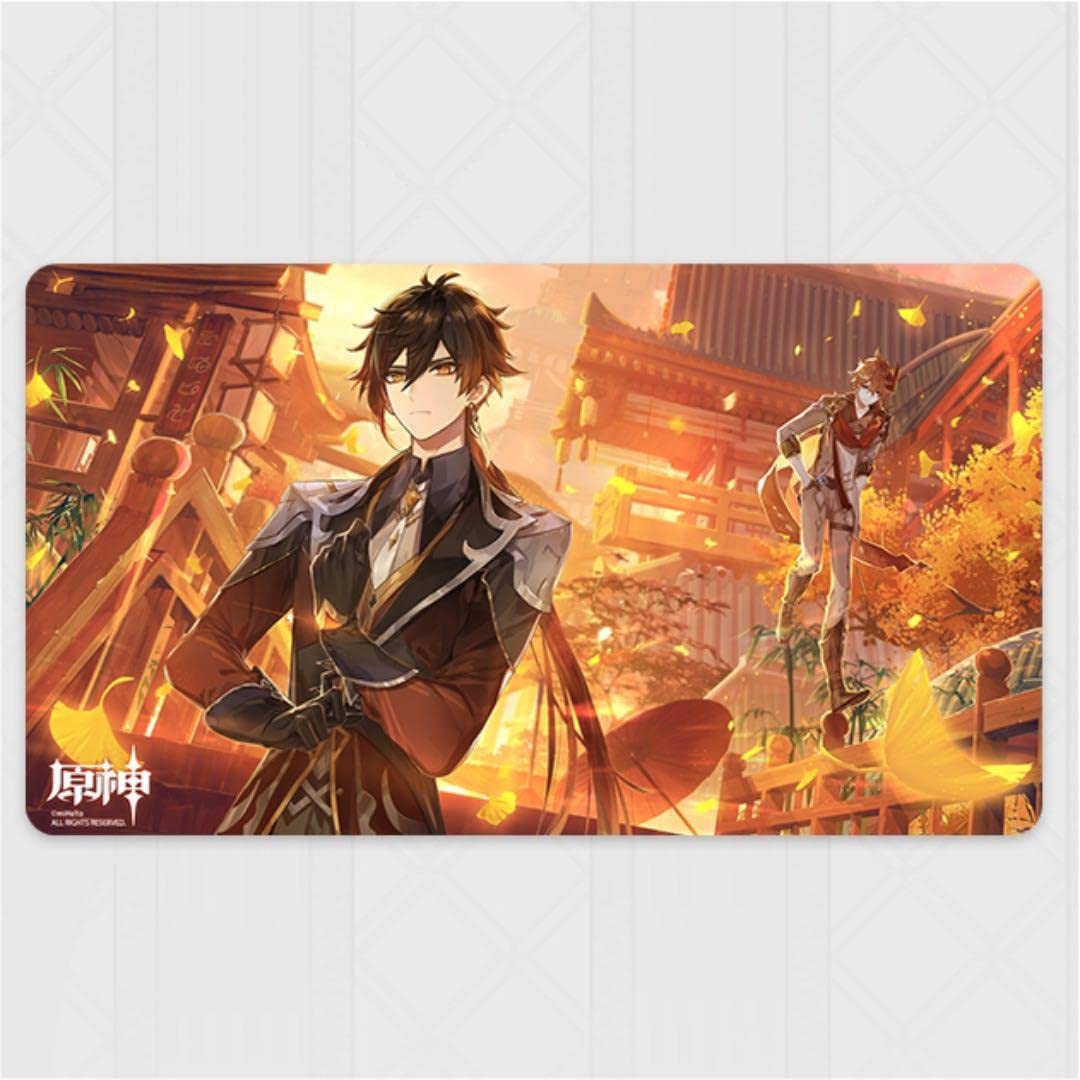 Amazon.co.jp: 原神 鍾離 タルタリヤ デスクマット 公式正規品 マウス