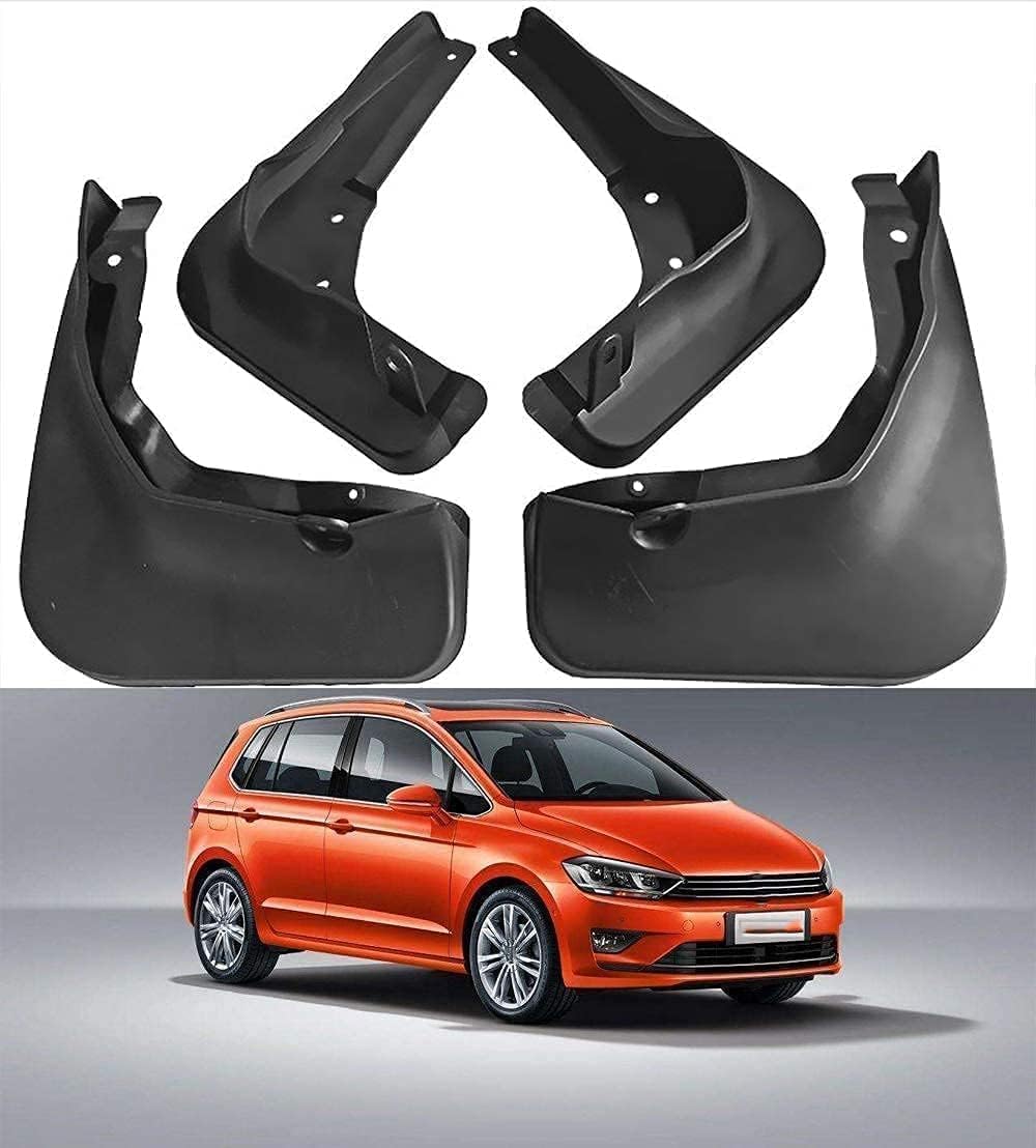 ZanLIn Car mudguard suitable for Golf SV MK7 Sportsvan 2011-2019, Mud Flaps Splash Guards Replacement Decorative Mudguard Wheel Baffle Protection