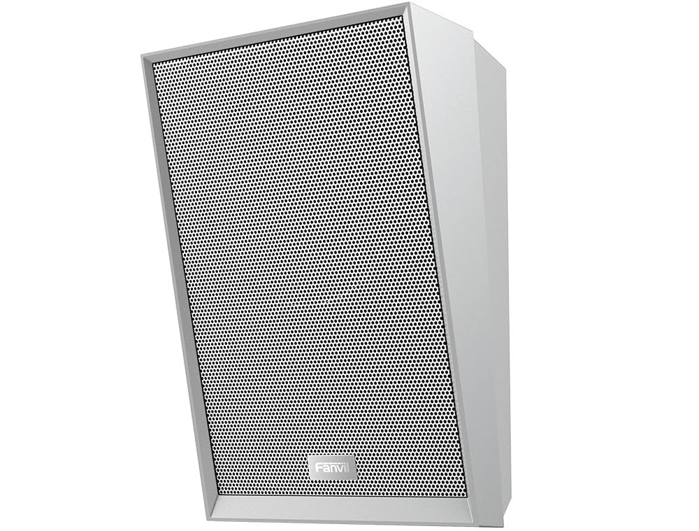 Fanvil A212, Altoparlante SIP da Parete PoE, 15W, Bianco con Microfono Integrato