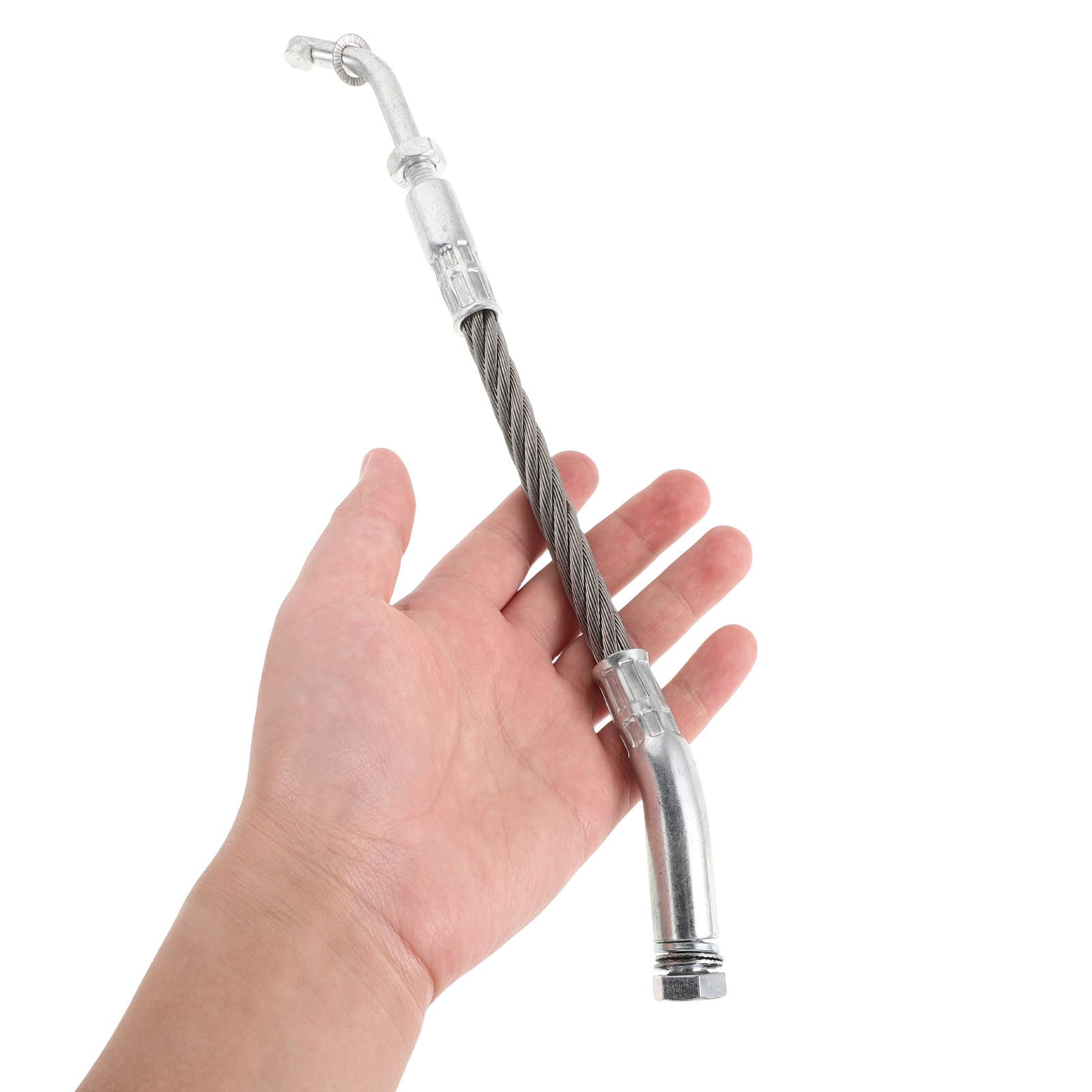 Alasum Kit Completo per Motoslitta Raschietto in Acciaio Argento 33x1,5cm per Rimozione Efficiente del Ghiaccio e Miglioramento del Raffreddamento su Sentieri Duri