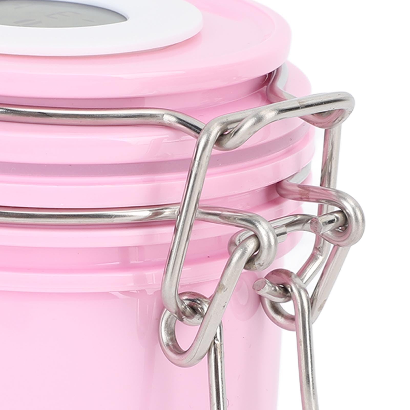 Pojemnik do przechowywania rzęs, 3 szt. Pojemnik do przechowywania rzęs 250 ml ze wskaźnikiem temperatury i wilgotności, Szczelnie zamykany pojemnik na rzęsy Pojemnik na rzęsy, Materiały do ​​rzęs/279