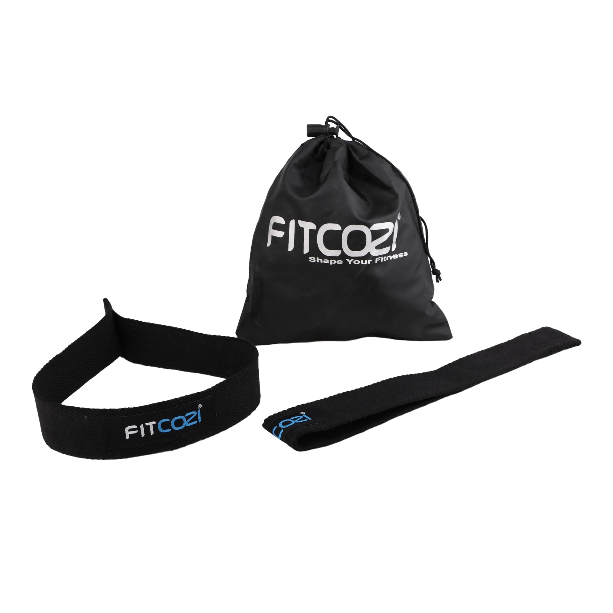 FITCOZI Olympic Lifting Straps for Weightlifting, Snatch, Clean, Powerlifting, Strongman, Deadlifts - Durable Cotton with Reinforced Stitching (Pair)-image-33