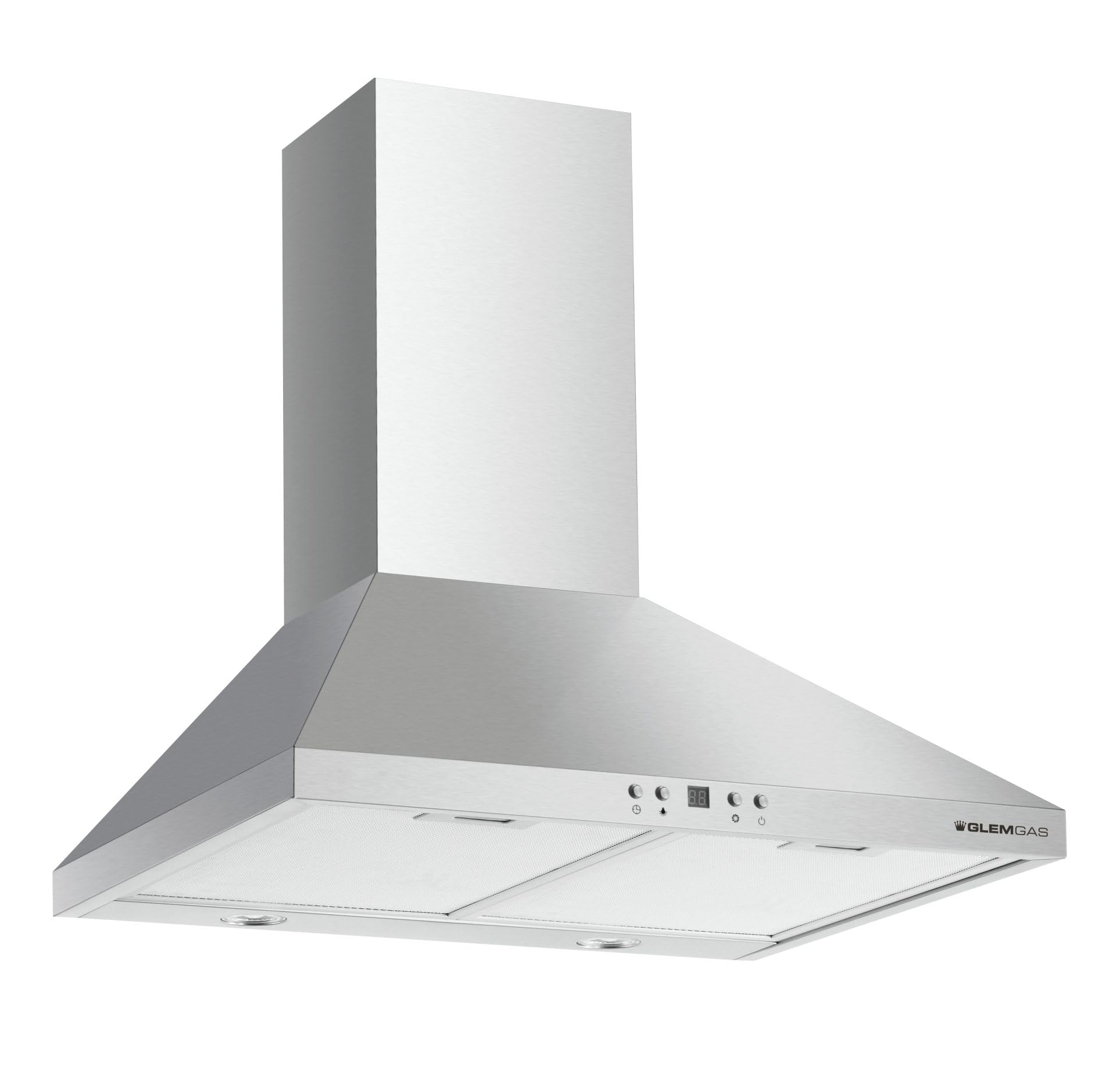 Glem - glem gas ghp664ix cappa aspirante cappa aspirante a parete acciaio inossidabile 729 m/h a - 1035535