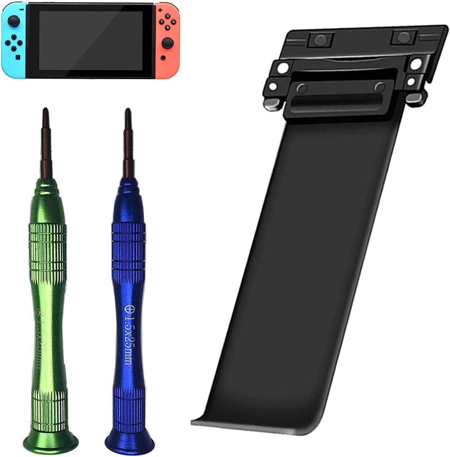 Kickstand for Nintendo Switch, COMCOOL Replacement Kick Stand Back Bracket Holder for Nintendo Switch with Nintendo Switch Screwdriver