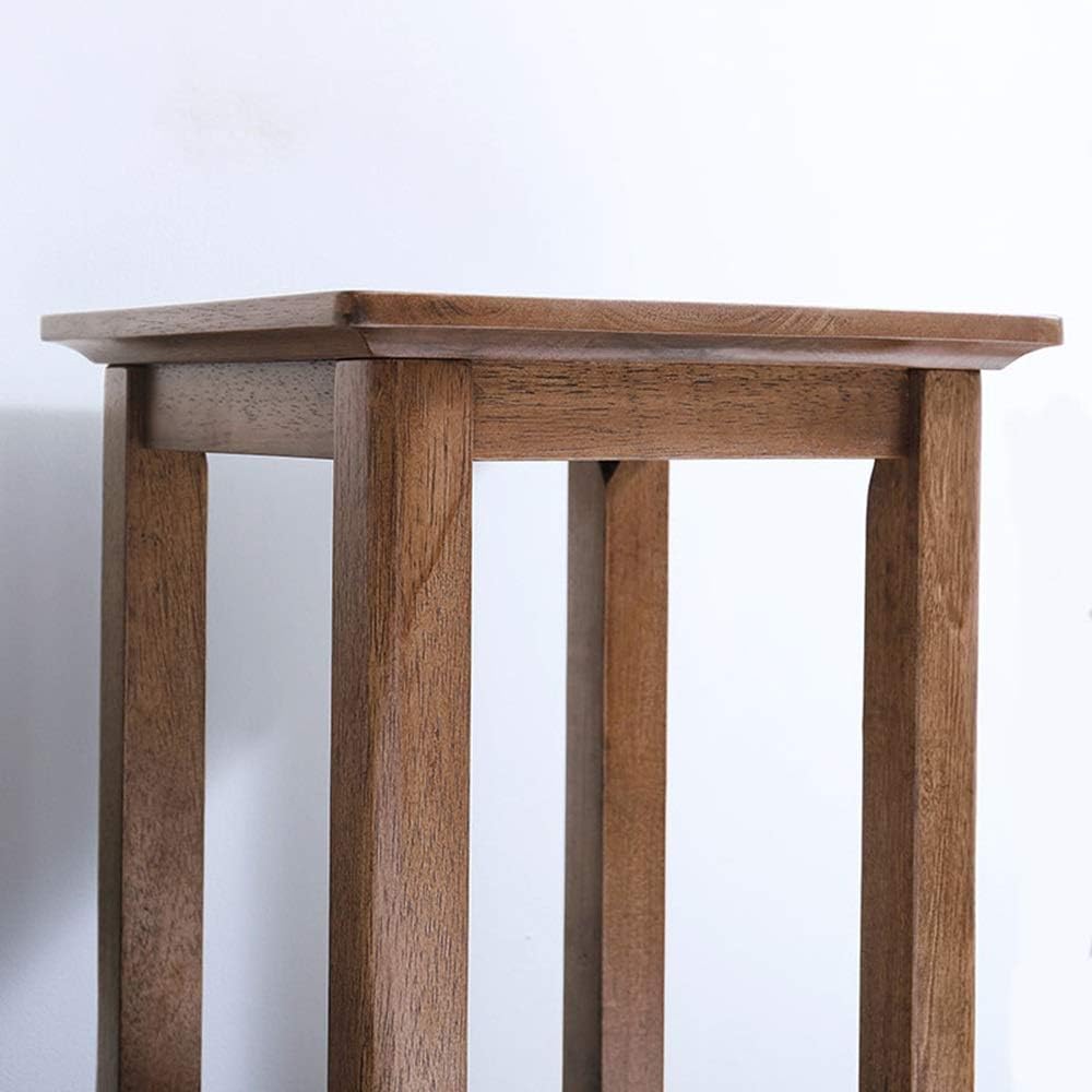 Set of 3 Stackable Living Room Side Tables, Small Space Solid Wood Coffee Table, Nesting Table, Can Hold 15kg