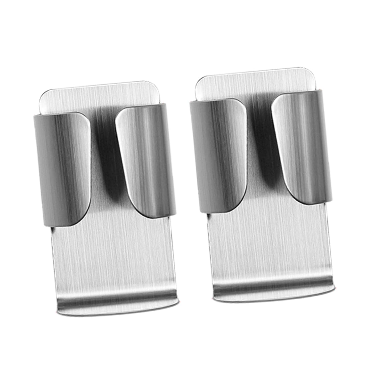 3 Series Soporte para Cepillo Acero Inoxidable Poseedor Soporte Pared para Cepillo Estanteria Almacenaje Plata 2 Piezas X 3