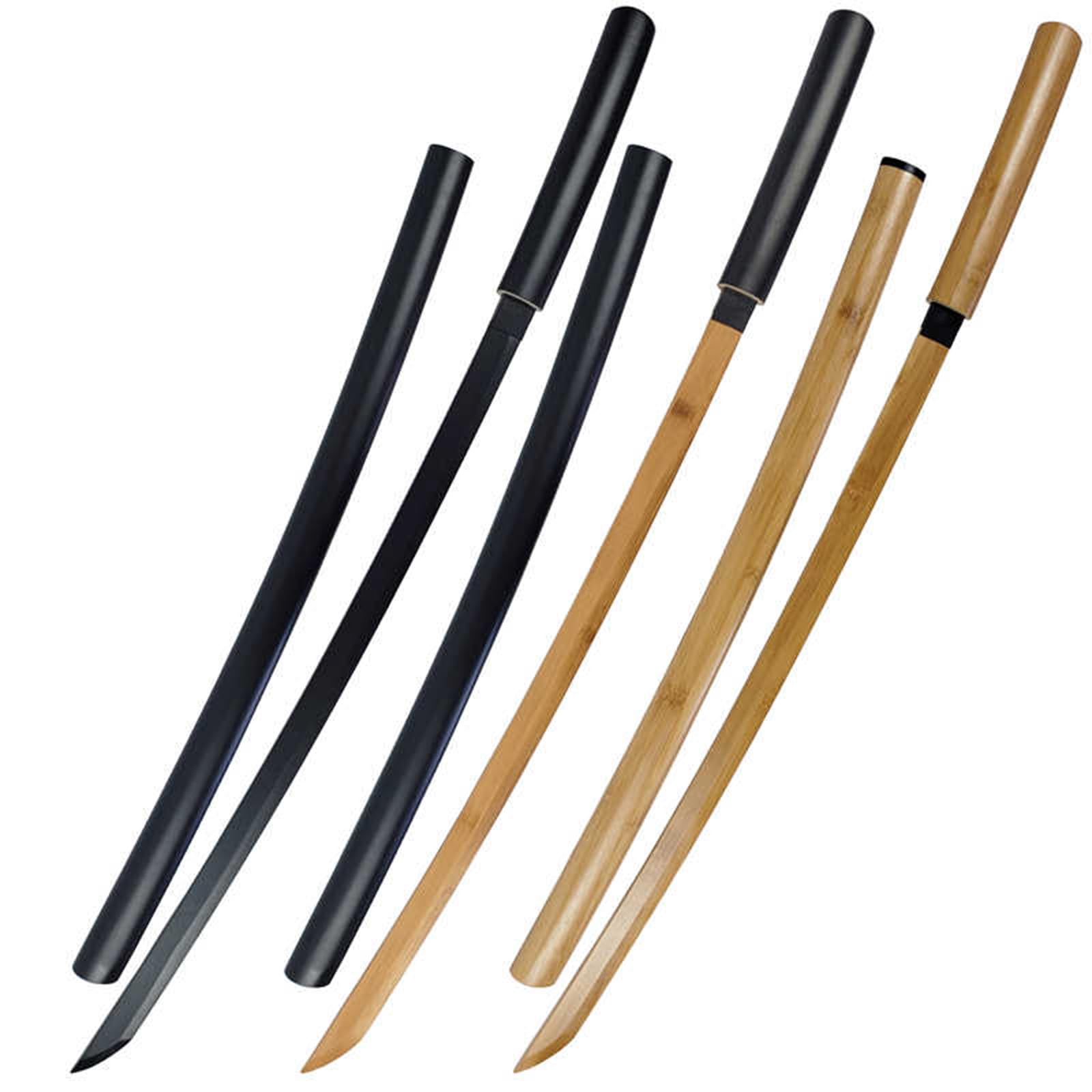 Katana de Madera Natural de 101 cm,Bokken de Entrenamiento de Kendo,Espada de Entrenamiento de Madera Hecha a Mano, exhibiciones,Entrenamiento,decoración y Cosplay.