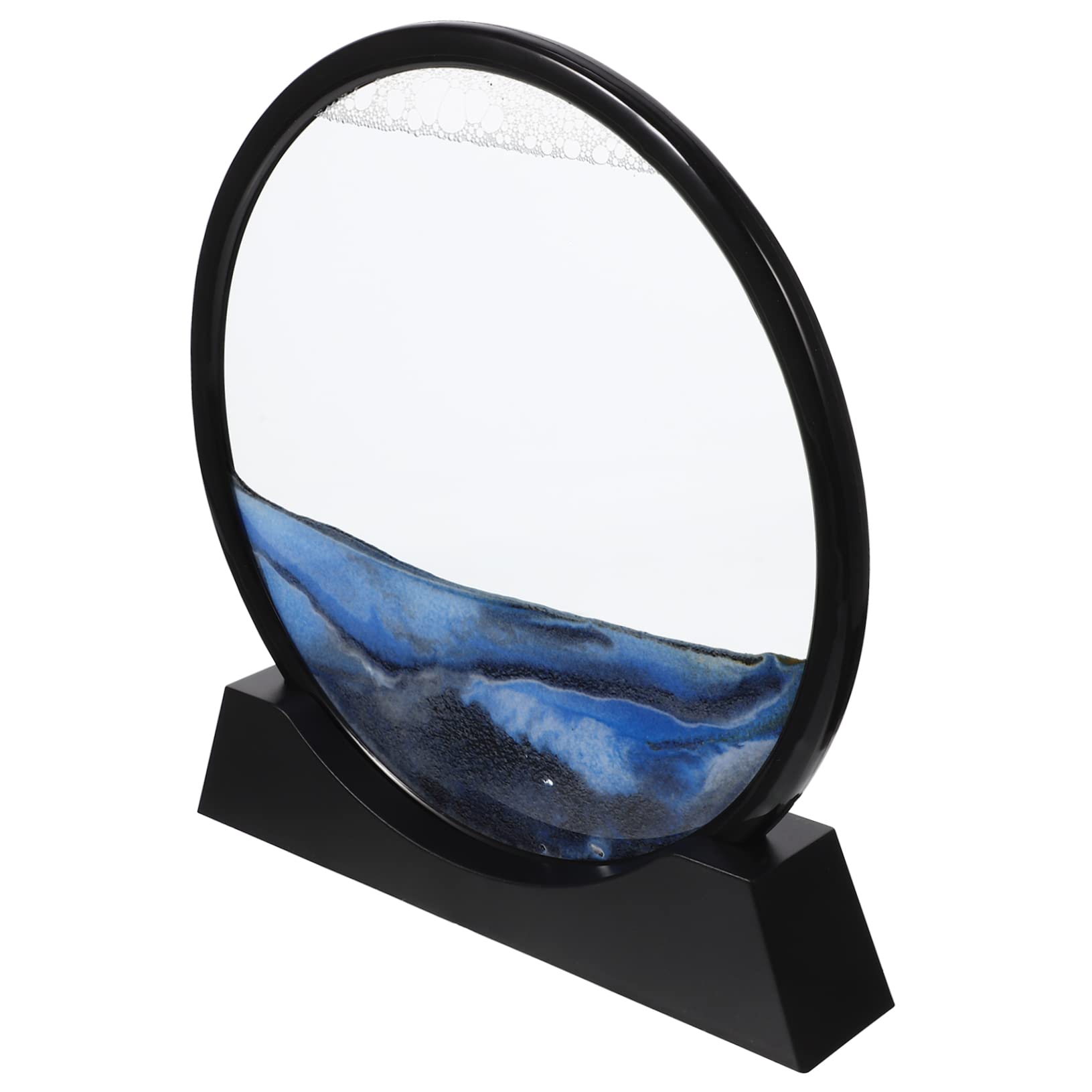Toddmomy Sable Mouvant Art Décoratif Tableau Sable pour Décoration de Maison et Bureau Élégant et Simple pour Salon et Chambre
