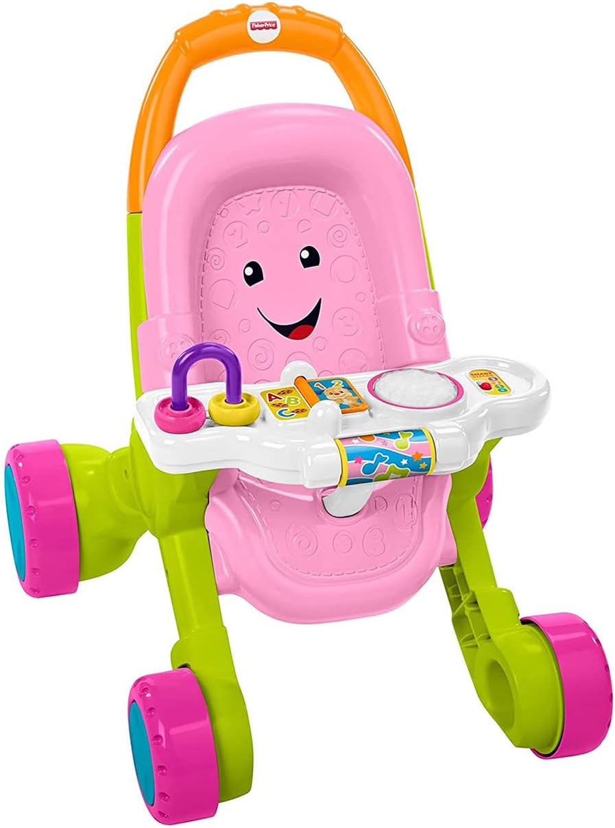 Fisher-Price Stroll & Learn Walker, Pink