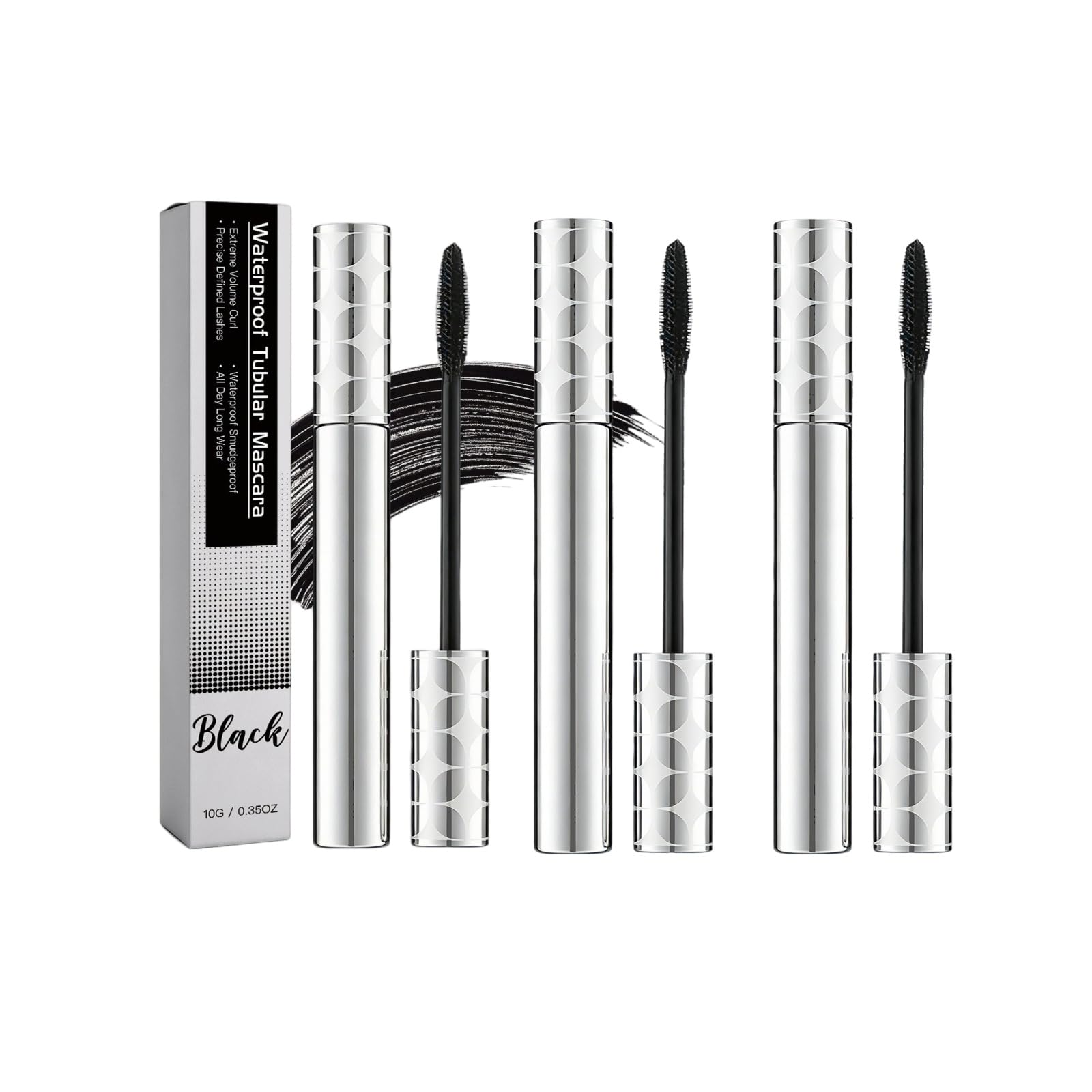 Mascara, schwarz, braun, wasserfest, für ältere Frauen mit dünner Wimpern