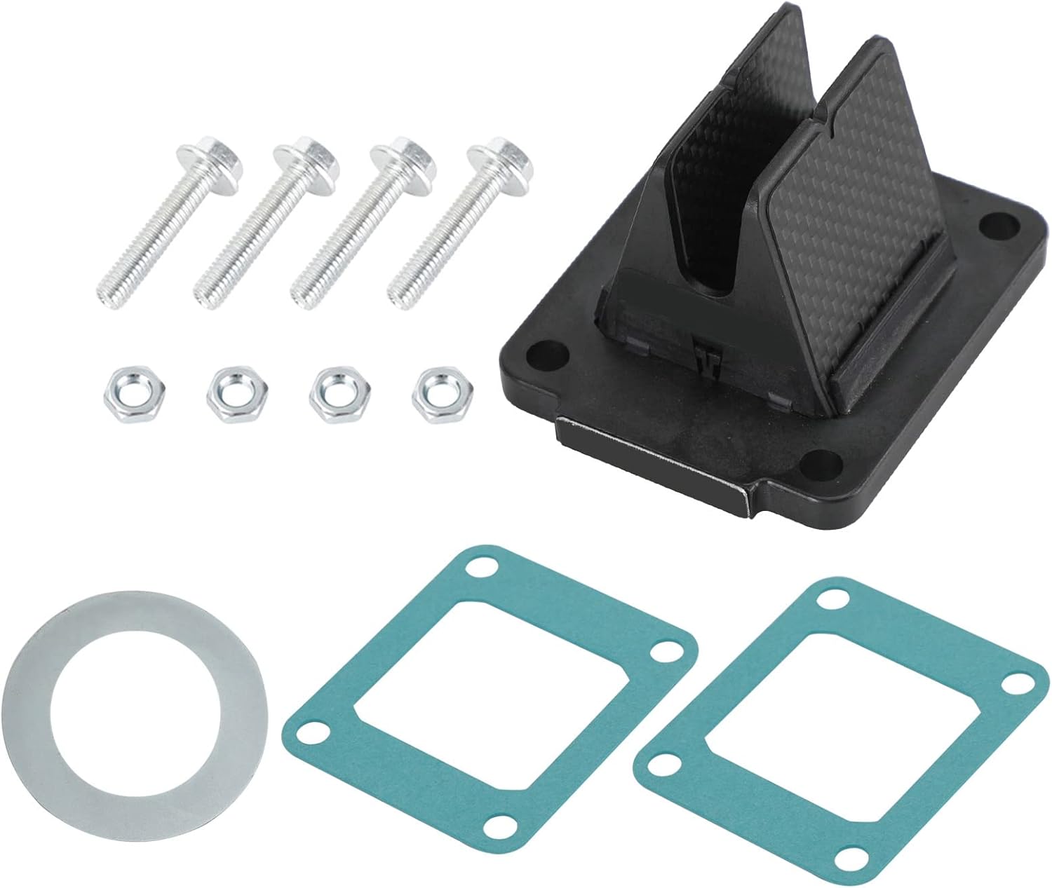 Amazon.com: MAD HORNETS Moto Reed Valve System,V-Force 4 Reed Valve ...