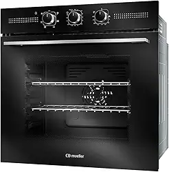 Forno Elétrico Digital de Embutir Mueller Preto 70 Litros com função fryer MFE70K 220V