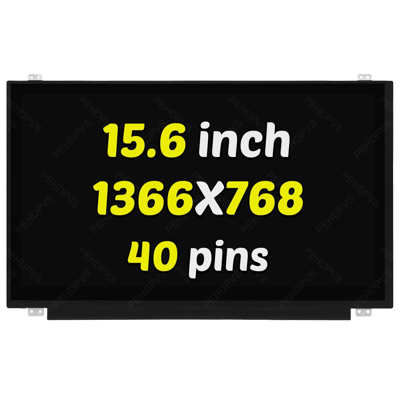 15.6" Screen Replacement for Acer Aspire V5-571 MS2361 LCD Screen 1366x768 40Pin Laptop Display Panel