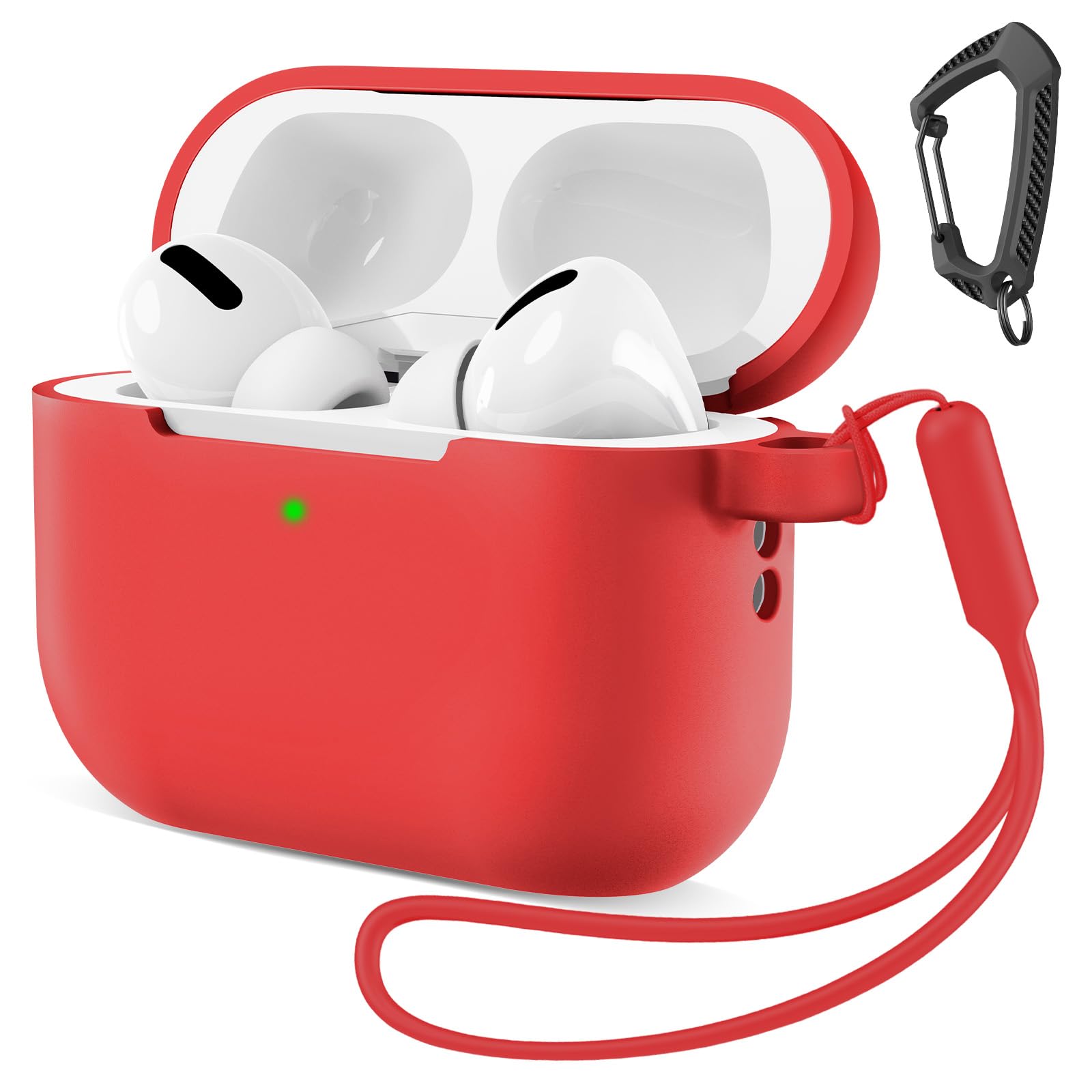 MATEPROX Compatible with AirPods Pro 3 Case with Keychain/Hand