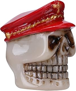 VICASKY 1 Conjunto Válvula De Pneu De Bicicleta Crânio Tampas De Válvula De Pneu De Motocicleta Acessórios De Ciclismo Válvula De Pneu De Bicicleta Crânio Acessórios Do Carro Tampas De