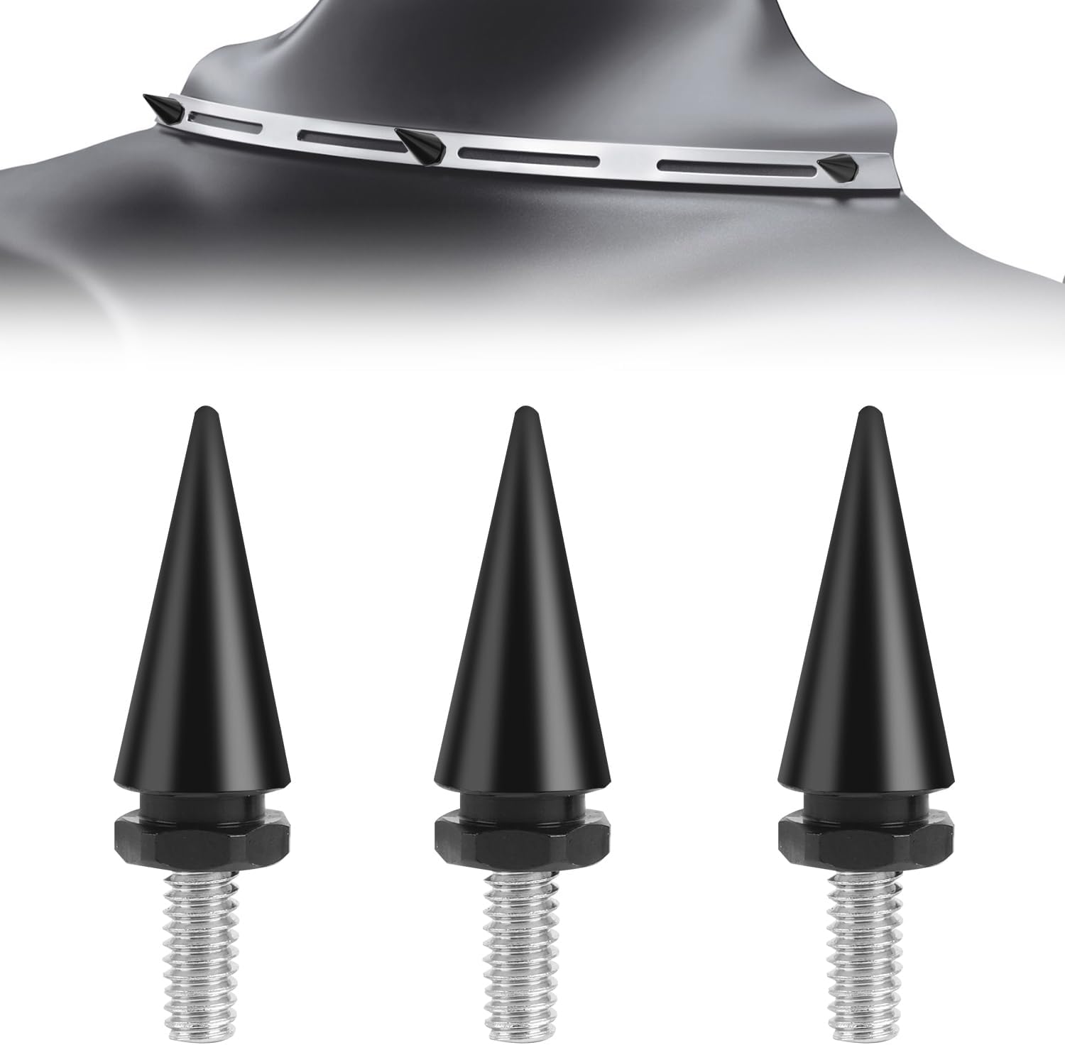 Motorcycle Windshield Bolts, Windscreen Screws, Fairing Bolts Compatible for Harley Davidson Electra Glide, Street Glide, Ultra Classic, Ultra Limited, Tri Glide 1996-2013